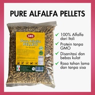 [1KG] 100% Pure Alfalfa Pellets | Alfalfa | Makanan Arnab Alfafa | Alfafa Hay | Pellet Alfafa | Pall