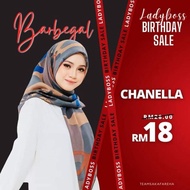 TUDUNG BAWAL FAREHA CHANELLA COTTON