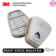 3M 6006 Multi Gas Cartridge/ Olive [1 Pair/ Package]