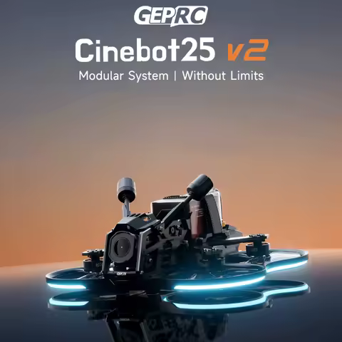 GEPRC Cinebot25 V2 O4 Pro - 2.5inch FPV Drone Cinewhoop Quadcopter with O4 Air Unit Pro