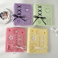 Photo Card Binder Ballet Ribbon A5 Bow Plush Photo Album