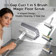 Berus Cuci Tandas Gap Scrub Brush Tile Kitchen 5 in 1 Floor Brush Brush Magic Brush Broom Toilet Toi