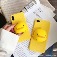Yellow Duck Case For OPPO R9 R9S R11 R11S F1 Plus R15 R17 Pro R15X K1 A77 F3 Cases Reduce Stress Toy Soft silicone Cover