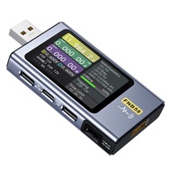 เครื่องวัดแรงดันไฟฟ้า USB ปัจจุบัน5P USB การบันทึกข้อมูลอัตโนมัติการตรวจสอบโปรโตคอลหลอกลวงการทดสอบ U