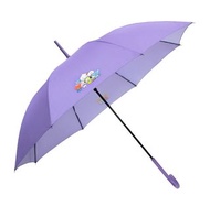 #BT21代購 KR🇰🇷 📦預購 BT21 紫色 Umbrella 雨傘直遮 雨傘🌂 📐60cmX8k