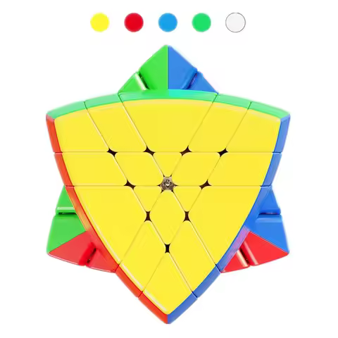 ShengShou 5 Axis 4 Layers 5 Layers Magic Cube Professional Speed Stickerless Professional Pentahedro