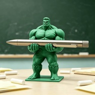 [Hot Sale] the Hulk Pen Holder Desktop Storage Personality Decoration Creative Office Stationery 3D 