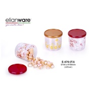 Elianware Round Container/Balang Kuih Raya 670ml/used Kuih/Container/Used Spice Cookie Jar