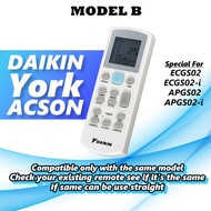 DAIKIN Aircond/ Aircon/ Air Conditioner  Remote Control