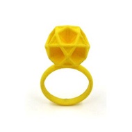 3D打印飾物戒指 - 三維打印 x Tri-Pentagon Ring