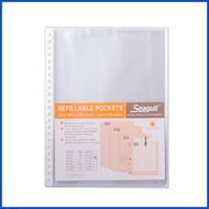 ◮ ❂ ✒ Seagull Clearbook Refill 10 Sheets