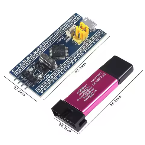 STM32F103C8T6 ARM STM32 Minimum System Development Board STM32F401 STM32F411 + ST-LINK V2 Download P