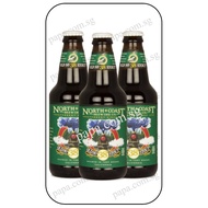 North Coast Brewing Company - Old No.38 Stout - TRIO PACK DEAL - 5.4% abv (03 x 355ml Bottle) CA, US