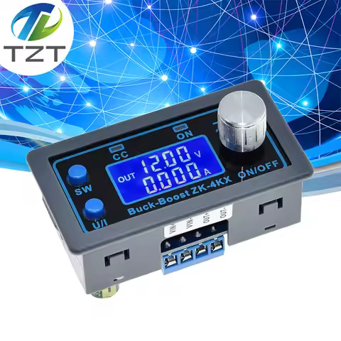 ZK-4KX CNC DC DC TZT Boost Module CC CV 0.5-30V 4A Power Module Adjustable Regulated power supply Fo