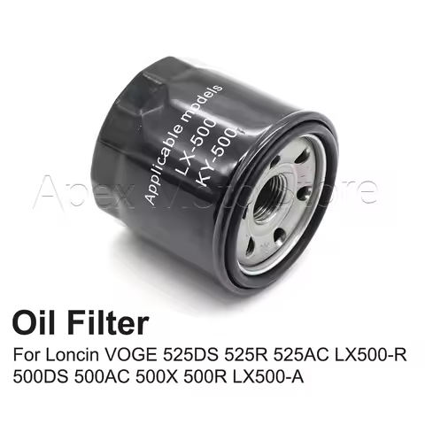 Motorcycle Oil Filter For Loncin VOGE 525DS 525R 525AC LX500-R 500DS 500AC 500X 500R LX500-A 500 525