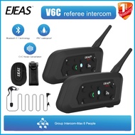 EJEAS Type C V6C Pro+ Professional Football Referees Intercom BT5.1 For 2 Referee Duplex Talking Int