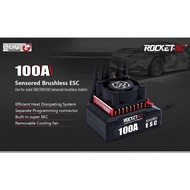 Rocket Rc 100A Sensored Brushless ESC 10.5T Sensored Brushless 540 Motor for 1/10 RC Rwd Drift Car