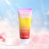 Five Grains Niacinamide skin whitening cream, Alpha-Arbutin 200ML for radiant whitening FG04