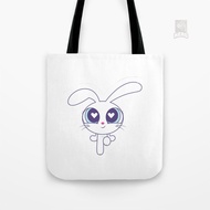 New Jeans Bunny x Powerpuff Girls Canvas Tote Bag