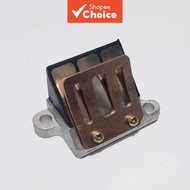 Reed Valve Block with Petals Membran Assy for Suzuki 50cc AG 50 AD AG SJ ZZ 50 60 2 Stroke Moped Sco
