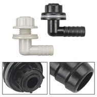 14mm to 3/8 inch Plastic Elbow Adapter for Fish Tank and Irrigation Applications
