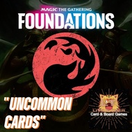 [MTG] [FDN] Uncommon Card Collection From Foundation [Red]
