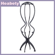 Heabety 1PCS Wig Stand Collapsible Wig Holder Durable Wig Display 20 Inch Tool Travel Wig Stand For 