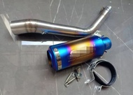 ชุดท่อสลิปออน GPX DEMON Gr200R(จีพีเอ็กซ์ เดมอน จีอาร์200อาร์)ผลิตจากแสตนเลสเกรด 304 อย่างดีสวม 2 นิ