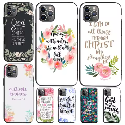 Bible Qutoes Verse Belief God Jesus Case For Honor Magic 8 7 6 Pro Honor 200 400 70 90 Lite X8c X8b 