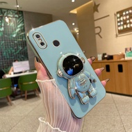 Casing xiaomi mi a2 phone case with holder ring softcase Electroplated silica gel shockproof