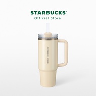 Starbucks Stainless Steel Ivory STANLEY Cold Cup 30oz. ทัมเบลอร์สตาร์บัคส์สแตนเลสสตีล ขนาด 30ออนซ์ A