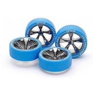 [Meow Model Workshop] TAMIYA 1/32 Mini Four-Wheel Drive Small Diameter Thin Sky Blue Five-Claw Frame