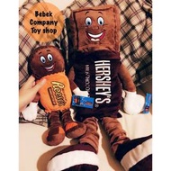 🍫美國 Hershey's Reese's chocolate 好時 巧克力 瑞茲 花生巧克力 玩偶 玩具 巧克力娃娃