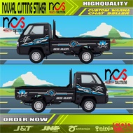 2PCS RIGHT L300 PICK UP CAR STICKERS MITSUBISHI L 3OO BODY CUTTING STICKERS