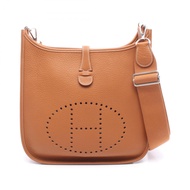 【二手】愛馬仕 HERMES Evelyne 3 Trois PM 金色肩背包 其他 Evelyne 3PM 金色 女士 二手 A