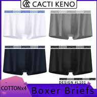 4 Pcs Cacti Keno Boxer Brief for Men Cotton Boxer for Men Breathable Boxer Shorts for Men M-3XL