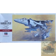 Hasegawa 1/48 AV-8B Harrier II Plus Fighter Aircraft Model World War Assembled