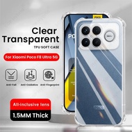Transparent Case For Xiaomi Poco F8 Ultra Poko Little F 8 Pro 8Pro 8Ultra F8Ultra F8Pro 5G 2025 Armo
