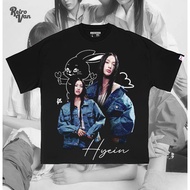 RETROVAN HYEIN NJWS VINTAGE BOOTLEG HALLFTONE OVERSIZE SHIRT