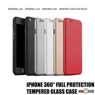 iPhone 6/6S/Plus 360 Full Protection Tempered Glass Case