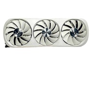 ZOTAC ZOTAC RTX4090 TRINITYWHITE Graphics Card Radiator Fan Backplane Shell Original Disassembly Mac