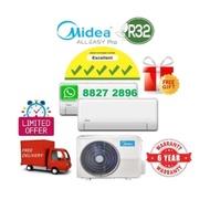 FREE $200 NETS* 5 TICKS Midea R32 SYSTEM 3 Aircon + FREE Removal/Dispose Old Aircon  + FREE Installation + FREE Delivery