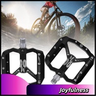 joyfulness RiToEasysports Aluminum Alloy Cycling Pedals  4.1x3.9x0.6 inch Chrome Molybdenum Steel Sh