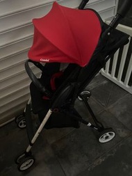 超靚紅色 Combi stroller 嬰兒車BB手推車 溜娃車 Kid