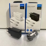VIVAN C30S 30 Watt Charger Set Usb C to C Type-C to Type-C 30W Charger Typ C Fast Charging
