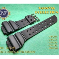 Casio Frogman DW-8200 DW8200 Rubber Watch Strap DW 8200 Watch Strap