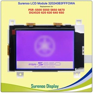 Surenoo 320240 LCD Display Screen 320240B3FFOWA Replace for YA-MA-HA PSR S500 S550 S650 S670 DGX520 