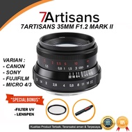 Fix LENS 7ARTISANS 35MM F1.2 MARK II LENS CANON SONY FUJI OLYMPUS MARK 2 7 ARTISAN