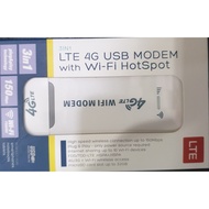 3 in 1lte 4G USB Modem 4G With WI FI Hot Spot plug play