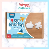Wimpy KIT Craft 3D Painting Gypsum Painting Art Set Painting